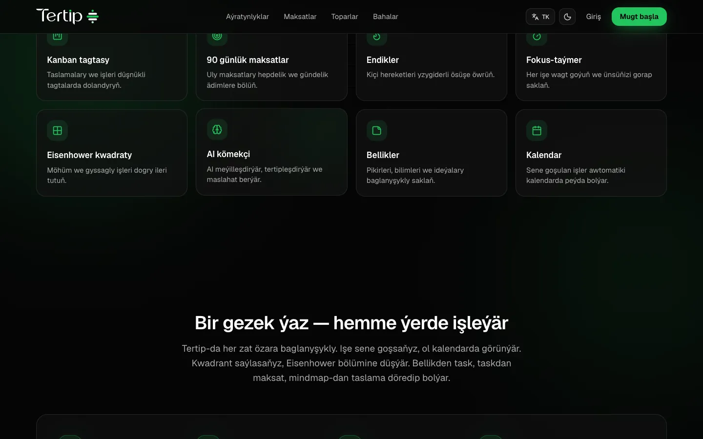 Возможности платформы
